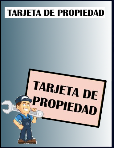 Trajeta propiedad